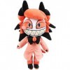 WebeRt Hazbin Hotel Alastor Peluche 30 cm – Jouet en peluche Anime pour enfants et collectionneurs – Cadeau pour Halloween, T