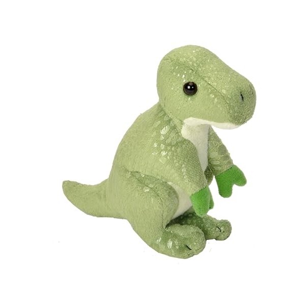 Wild Republic Pocketkins Eco Tyrannosaure Rex, Animal en Peluche, 12 cm, Jouet en Peluche, Fabriqué à partir de Matériaux Rec