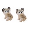Toyvian Jouets pour Enfants Ensemble De Jeu pour Enfants Rayan Jouets pour Enfants Kidtoy Peluche Cadeau Chien Huskie Peluche
