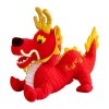 itrimaka Peluche Dragon du Nouvel an,Jouets en Peluche du Zodiaque Dragon sautant - Peluche Dragon Porte-Bonheur de Style Chi