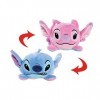 Disney - Lilo & Stitch, Stitch & Angel, réversible, 8cm, Peluche, à partir de 0 Mois