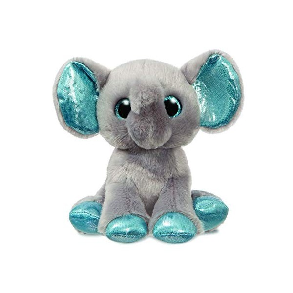 Aurora, 61195, Sparkle Tales, Theti lEléphant, 18 cm, Peluche, Grise