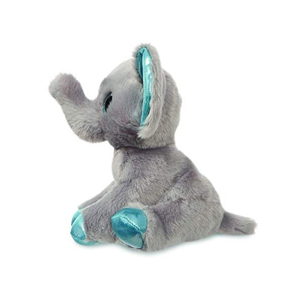 Aurora, 61195, Sparkle Tales, Theti lEléphant, 18 cm, Peluche, Grise