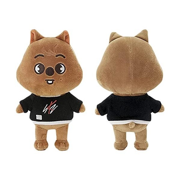 SHENGANG Stray Kids Skzoo Plush Dwaekki Cartoon Animated Plush Toy Cute Animal Plush Toy,Can be DIY,Suitable for SK Fans, The