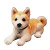 Peluche Shiba Inu, Simulation Chien Peluche Jouets, Doudou Poupée en Peluche, Bébé Première Poupée, Coussin en Peluche de Can