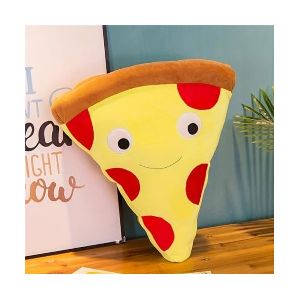 LEADICE Jouet en Peluche 30 cm Frites/Burger/Pizza Doux et drôle en Peluche Dessin animé Simulation Frites Burger Oreiller Pe