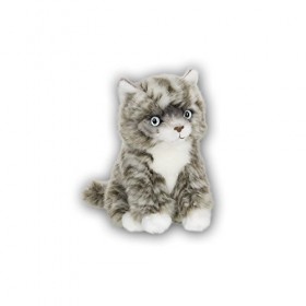 Acp - 28179014 - Chat American Shorthair Assis - 15 Cm - Gris
