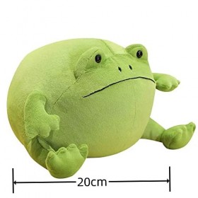 LAARNT Grenouille Peluche Kawai Grenouille Animal en Peluche, Doudou Doux Coussin Oreiller Câlin en Peluche Décoration Maison