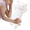 Cipliko Animal en Peluche Chat Long,Corps en Peluche Chat Long Mignon - 17.7in Chat Mignon Animaux en Peluche Peluches Douces