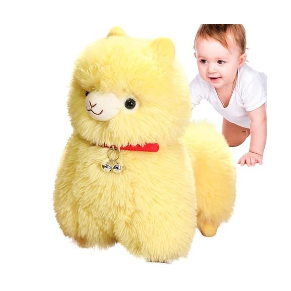 Koljkmh Peluche danimal en Peluche dalpaga, Jouet de Lama dalpaga | Oreiller de câlin de Peluche de poupée | Oreiller de c