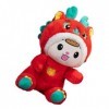 ERINGOGO Animal Dragon en Peluche Poupée Dragon en Peluche Figurine Dragon Poupée Dragon en Peluche Jouet Dragon en Peluche J