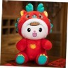 ERINGOGO Animal Dragon en Peluche Poupée Dragon en Peluche Figurine Dragon Poupée Dragon en Peluche Jouet Dragon en Peluche J