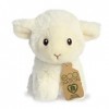 Aurora, 35073, Eco Nation Mini Agneau, 13cm, Peluche, Blanc