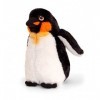 Deluxe Paws Jouets écologiques en Peluche 100 % recyclées Pingouin Empereur 