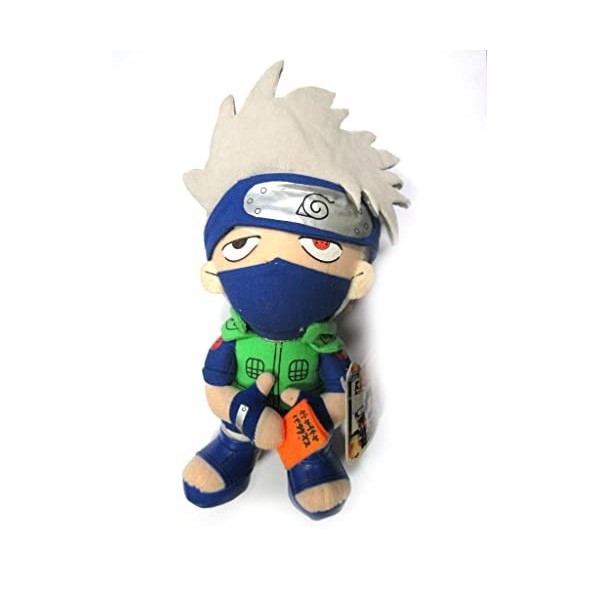 Peluche personnage NARUTO KAKASHI - hauteur 30 cm - Multicolore