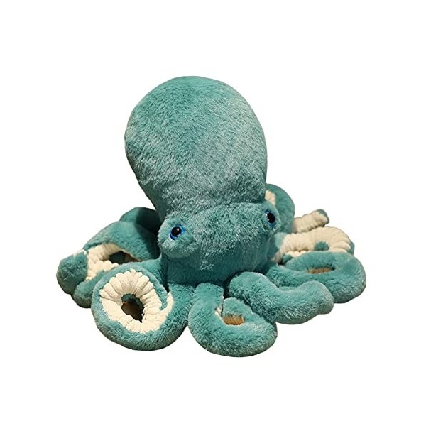 LICHENGTAI Pieuvre en Peluche, Grande Peluche Calamar Géant Peluche Pieuvre Jouet Animal de mer Câlin Décoration Calmar Anima