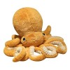 LICHENGTAI Pieuvre en Peluche, Grande Peluche Calamar Géant Peluche Pieuvre Jouet Animal de mer Câlin Décoration Calmar Anima
