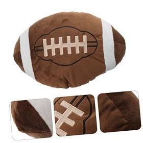 ibasenice Simulation En Peluche Baseball Oreiller En Peluche Voiture Oreiller Pour Ballon De Football En Peluche Ballon De Fo