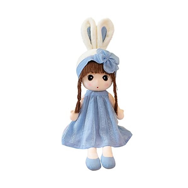 Surakey Poupée en Peluche 50cm Jouet en Peluche Mignon avec Vêtements et Cheveux pour Enfants Poupée en Tissu Souple Poupée d