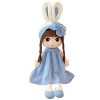 Surakey Poupée en Peluche 50cm Jouet en Peluche Mignon avec Vêtements et Cheveux pour Enfants Poupée en Tissu Souple Poupée d