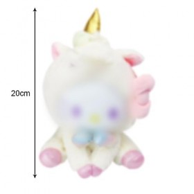 simyron Poupée en Peluche Licorne Peluche Jouet, Poupée en Peluche de Dessin Animé pour Enfants, Thanksgiving Noël Stuffed To