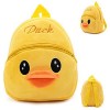 Bébé Sac à Dos Crèche en Peluches Doux Toute-Petite Cartable Maternelle Sac dEcole Primaire Cartoon Mini-Backpack 3D Animal/