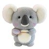 Poupée en peluche, dessin animé réaliste Koala en peluche, jouet en coton PP à collectionner, oreiller cadeau danniversaire 