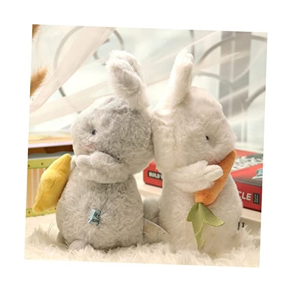 OATIPHO 1Pc Lapin Poupée en Peluche Jouet Cadeau De Pâques Peluche Lapin Animaux Animaux en Peluche Lapin Lapin De Pâques Lap