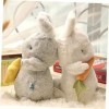 OATIPHO 1Pc Lapin Poupée en Peluche Jouet Cadeau De Pâques Peluche Lapin Animaux Animaux en Peluche Lapin Lapin De Pâques Lap