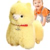 CENMOO Jouet en Peluche dalpaga, Animal en Peluche dalpaga,Peluches d’alpaga moelleuses - Peluche d’Animal en Peluche, Cade