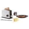 KidKraft Ensemble Grille-Pain Pastel en Bois, Accessoire Cuisine Enfant, Kit de Ustensile Cuisine Électroménager, Accessoire 