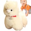 Foway Peluche Alpaga en Peluche,Alpaga Peluche Peluche | Jouets Mignons de poupée en Peluche d’alpaga,Oreiller de câlin de Pe