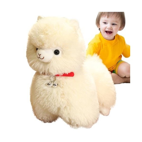 BUNIQ Jouet en Peluche dalpaga, Animal en Peluche dalpaga | Poupée en Peluche Coussin Animal en Peluche - Oreiller de câlin