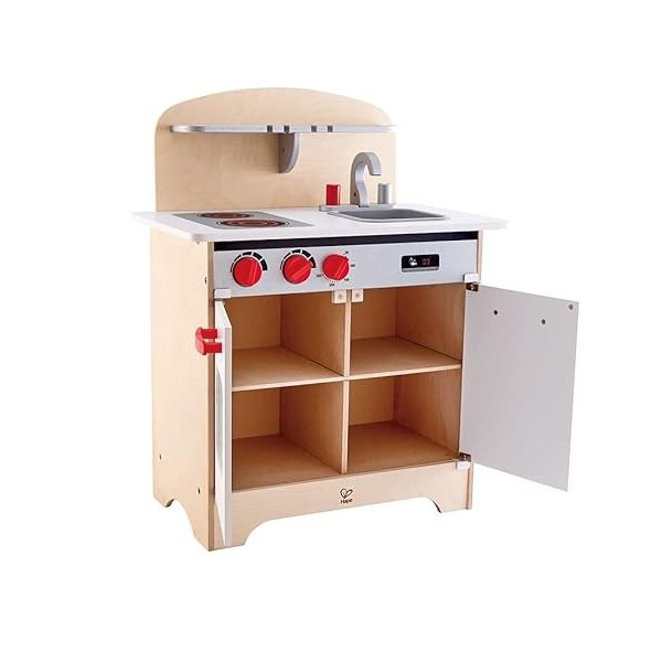 AZ FLAG Hape E3152 Gourmet Kitchen - Complete Wooden Kitchen Set