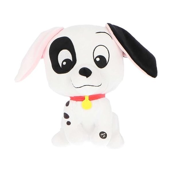 Peluche Disney LUCKY chien Dalmatien de la charge des 101 avec Verso et Musique - Hauteur 30 cm