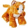 Aurora World Aurora, 31277, Mini Flopsies Molly Le Chat de goutière Roux, 20 cm, Peluche, Marron