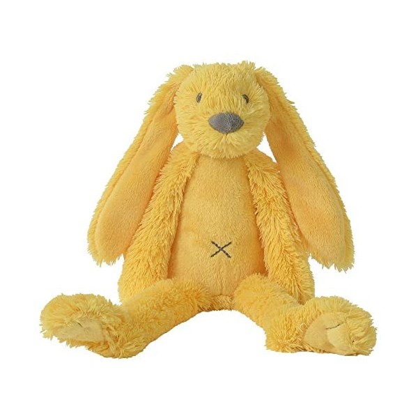 Happy Horse - Peluche Lapin Richie jaune 28 cm - Polyester - 132644