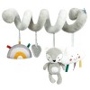 Youding Hochet Suspendu pour lit de bébé, Poupées en Peluche Musicales avec Jouets Dentition bébé Spirale, Jouet dactivité S