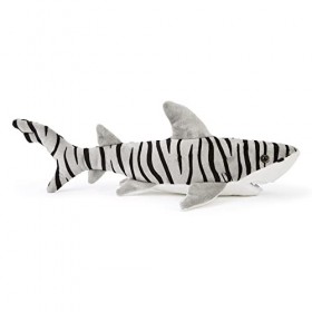 Zappi Co Peluche pour Enfants Requin Tigre Jouet en Peluche 22-24 cm Collection danimaux Safari Peluche Nouveau Né Enfant 