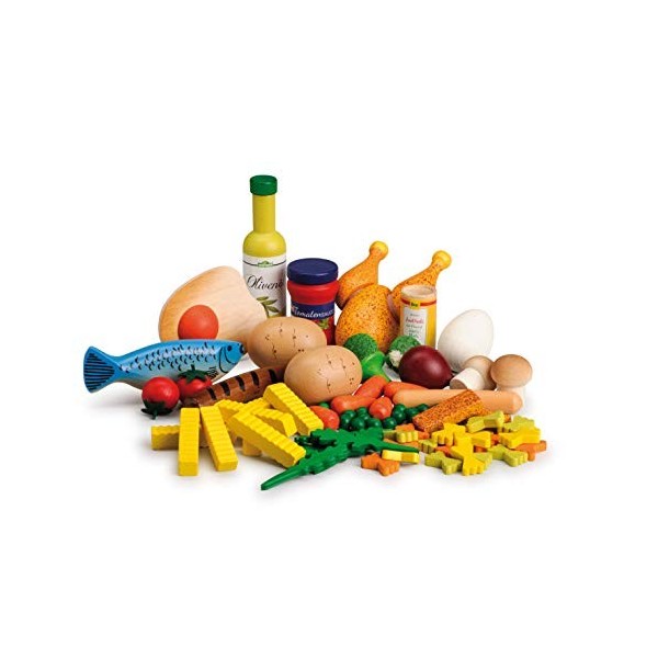 Erzi- Assortiment de Jouets Amusants de Cuisine, 28217