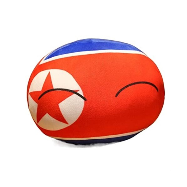 Polandball Russie countryball en Peluche Pays-Ball en Peluche Jouets Pays De Ball National Mini Poubelle Tête Oreiller Color