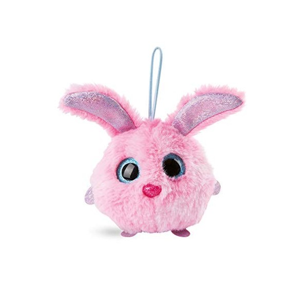 NICI 46879 NICIdoos BallBies Lapin en peluche avec boucle de suspension 9 cm - Peluches lapins pour enfants et adultes dès 3 