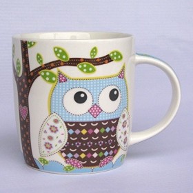Coupe avec un hibou