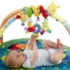 Bébé Jouet de Poussette, Spirale d’activité avec Jouets à Suspendre à la Poussette,Bébé Jouet Spirale Lit Poussette Hochet Jo