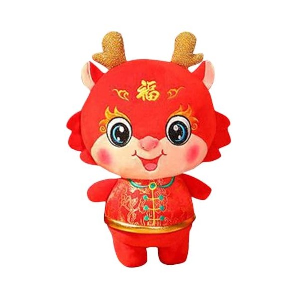 Totority Animaux en Peluche Enfants Jouets Jouets en Peluche Dragon du Nouvel an Chinois Jouet Dragon en Peluche Dragon De St