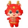 Totority Animaux en Peluche Enfants Jouets Jouets en Peluche Dragon du Nouvel an Chinois Jouet Dragon en Peluche Dragon De St