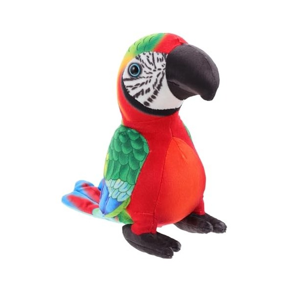 Vaguelly Perroquet Poupée Jouet Oiseau en Peluche Jouet en Peluche Calopsitte Perroquet Ara en Peluche Jouet Cadeau De Vacanc