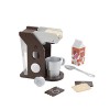 KidKraft Ensemble Machine à Café Doré en Bois, Accessoire Cuisine Enfant, Kit de Ustensile Cuisine Électroménager, Accessoire