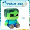 IOSCDH Mine-Craft en Peluche, 20CM Mine-Craft Creeper Plush, Mine-Craft Peluche Creeper, Mine-Craft Jouet en Peluche, Mine-Cr