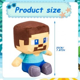 IOSCDH Mine-Craft en Peluche, 20CM Mine-Craft Creeper Plush, Mine-Craft Peluche Creeper, Mine-Craft Jouet en Peluche, Mine-Cr